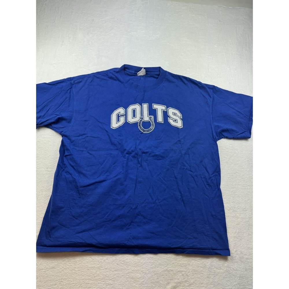 Indianapolis Coltsâ Crew Neck T-Shirt â Men's 2XL â NFL Team Apparel